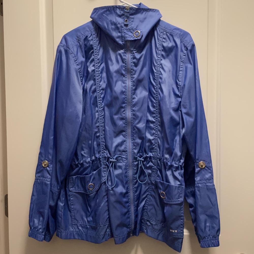 Periwinkle Rain Jacket